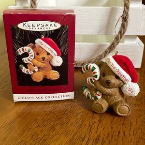 Hallmark Keepsake Ornament “Child’s Third Christmas” - Dated 1994 VINTAGE